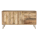 The Attic Solid Wood Sideboard Natural